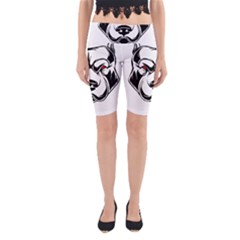 Dog Animal Mammal Bulldog Pet Yoga Cropped Leggings by Semog4