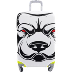 Dog Animal Mammal Bulldog Pet Luggage Cover (large)