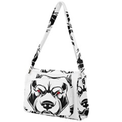 Dog Animal Mammal Bulldog Pet Front Pocket Crossbody Bag by Semog4