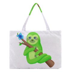 Sloth Branch Cartoon Fantasy Medium Tote Bag
