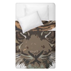 Tiger Comic Cartoon Animal Duvet Cover Double Side (single Size) by Semog4