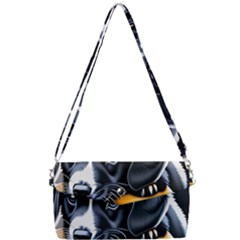 Dog Animal Cute Pet Puppy Pooch Removable Strap Clutch Bag by Semog4