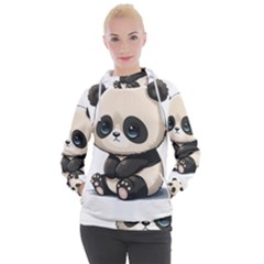 Cute Panda Bear Animal Cartoon Women s Hooded Pullover