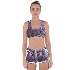 Hippopotamus Animal Wildlife Hippo Racerback Boyleg Bikini Set by Semog4