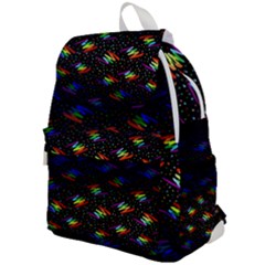 Rainbows Pixel Pattern Top Flap Backpack