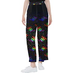 Rainbows Pixel Pattern Women s Pants 