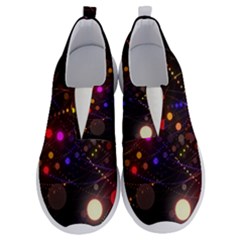 Abstract Light Star Design Laser Light Emitting Diode No Lace Lightweight Shoes by Semog4