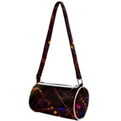 Abstract Light Star Design Laser Light Emitting Diode Mini Cylinder Bag by Semog4