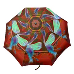 Abstract Fractal Design Digital Wallpaper Graphic Backdrop Folding Umbrellas