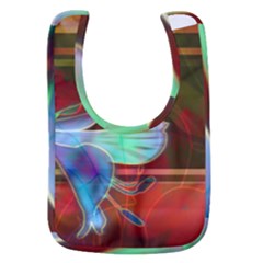 Abstract Fractal Design Digital Wallpaper Graphic Backdrop Baby Bib