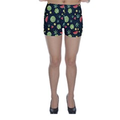 Watermelon Berries Patterns Pattern Skinny Shorts