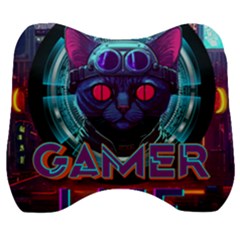 Gamer Life Velour Head Support Cushion by minxprints