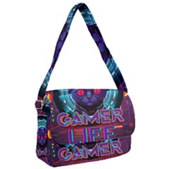 Gamer Life Courier Bag by minxprints