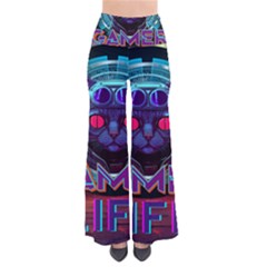 Gamer Life So Vintage Palazzo Pants by minxprints