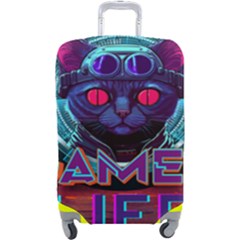 Gamer Life Luggage Cover (large) by minxprints