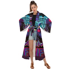 Gamer Life Maxi Kimono by minxprints