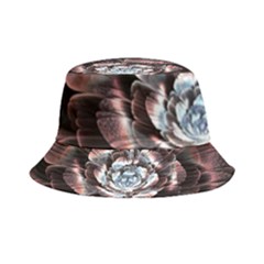 Flower Fractal Art Cool Petal Abstract Inside Out Bucket Hat by Semog4