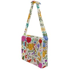 Colorful Flowers Pattern Abstract Patterns Floral Patterns Cross Body Office Bag by Semog4