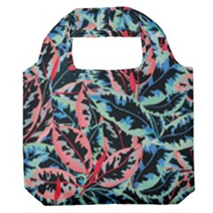 Leaves Leaf Pattern Patterns Colorfu Premium Foldable Grocery Recycle Bag by Semog4