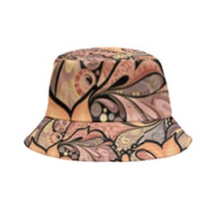 Colorful Paisley Background Artwork Paisley Patterns Inside Out Bucket Hat by Semog4