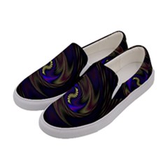 Manadala Twirl Abstract Women s Canvas Slip Ons by Semog4