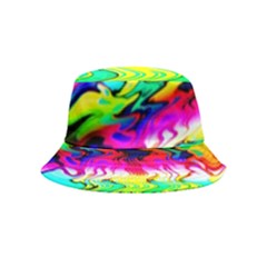 Waves Of Color Bucket Hat (kids) by Semog4