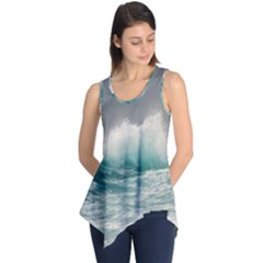 Big Storm Wave Sleeveless Tunic by Semog4