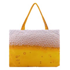 Beer Texture Liquid Bubbles Medium Tote Bag