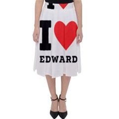 I Love Edward Classic Midi Skirt by ilovewhateva