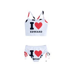 I Love Edward Girls  Tankini Swimsuit by ilovewhateva