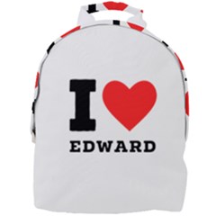 I Love Edward Mini Full Print Backpack by ilovewhateva