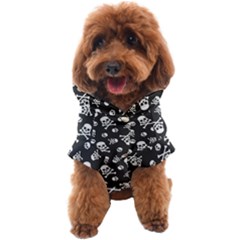 Skull-crossbones-seamless-pattern-holiday-halloween-wallpaper-wrapping-packing-backdrop Dog Coat