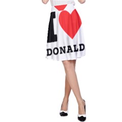 I Love Donald A-line Skirt by ilovewhateva