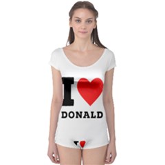 I Love Donald Boyleg Leotard  by ilovewhateva