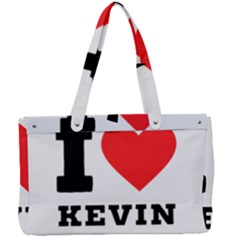 I Love Kevin Canvas Work Bag by ilovewhateva
