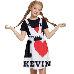 I Love Kevin Kids  Apron Dress by ilovewhateva