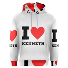 I Love Kenneth Men s Overhead Hoodie