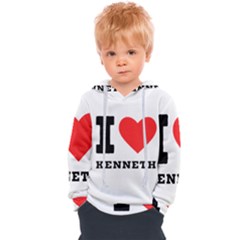 I Love Kenneth Kids  Overhead Hoodie by ilovewhateva