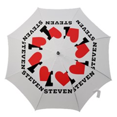 I Love Steven Hook Handle Umbrellas (large) by ilovewhateva
