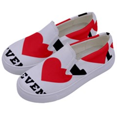 I Love Steven Kids  Canvas Slip Ons by ilovewhateva