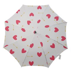 Hearts-36 Hook Handle Umbrellas (small) by nateshop