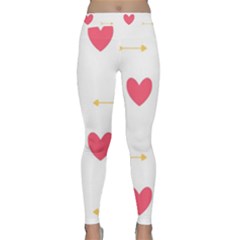 Hearts-36 Classic Yoga Leggings by nateshop