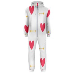 Hearts-36 Hooded Jumpsuit (men) by nateshop