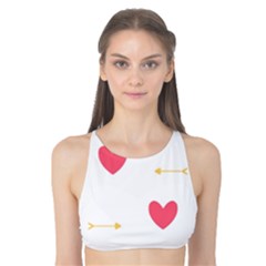 Hearts-36 Tank Bikini Top by nateshop