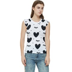 Hearts-57 Women s Raglan Cap Sleeve Tee by nateshop