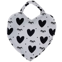 Hearts-57 Giant Heart Shaped Tote by nateshop