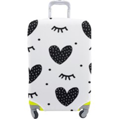 Hearts-57 Luggage Cover (large) by nateshop