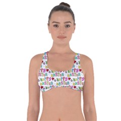 Holidays Got No Strings Sports Bra by nateshop