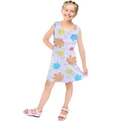 Leaves-141 Kids  Tunic Dress by nateshop