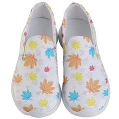 Leaves-141 Men s Lightweight Slip Ons by nateshop